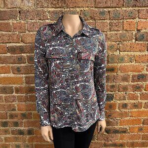 VGC BCBG Max Azria Pullover Shirt Blouse Size Medium